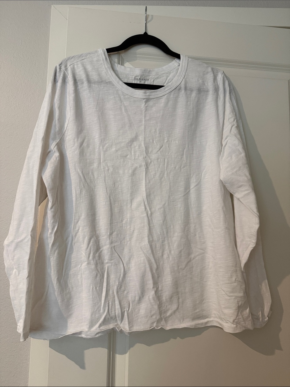 Classic White Long-Sleeve women’s tshirt